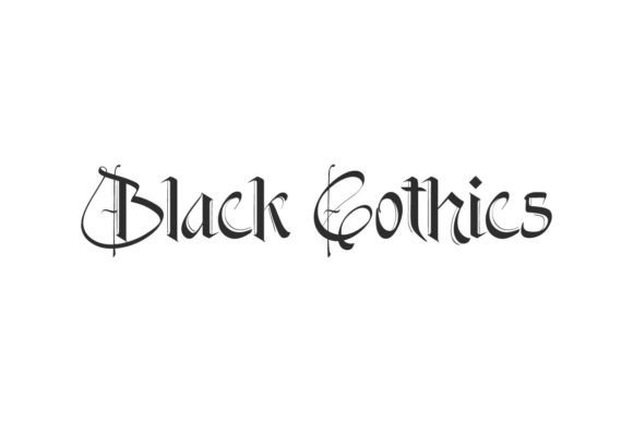 Black Gothics: A Modern Blackletter for Bold Branding