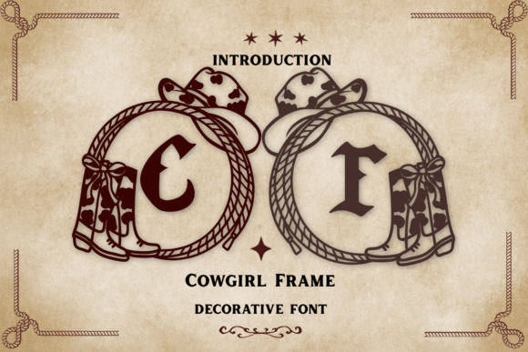 Cowgirl Frame: The Creative Font for Western Branding