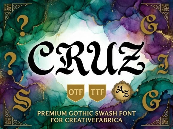 Cruz: Merging Blackletter Authority with Renaissance Flow