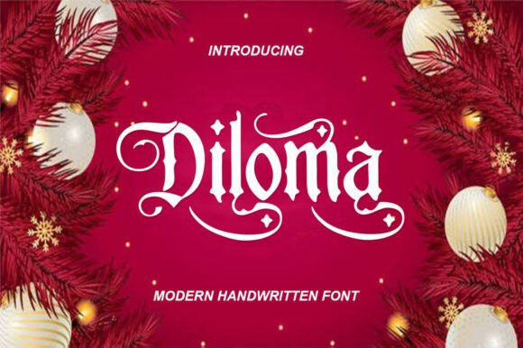 Diloma: Where Blackletter Tradition Meets Brutalist Design