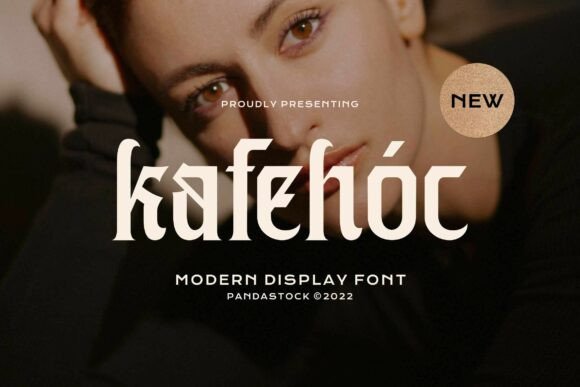 Kafehóc: The Modern Blackletter Font for Bold Branding