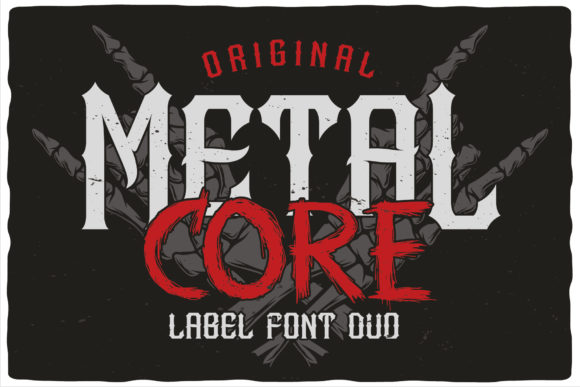 Metal Core: A Bold Duo for Commanding Visual Identity