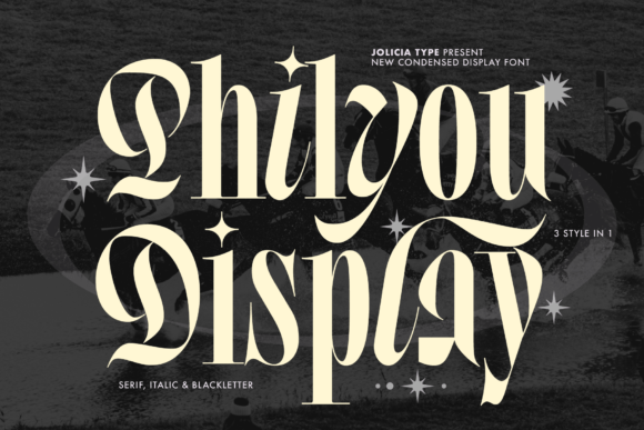 Philyou Display: Three Styles, One Powerful Font