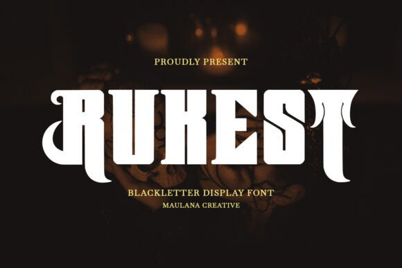 Rukest: Blending Victorian Hand-Lettering with Modern Edge