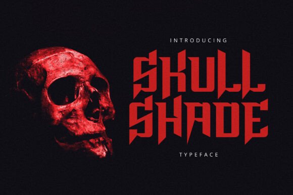 Skull Shade: The Bold Blackletter Typeface for Edgy Branding