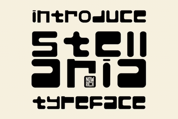 Stellaria Typeface: A Modern Blackletter for Bold Branding