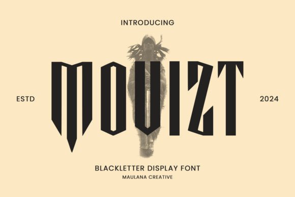 Unleash Ancient Charm with the Movizt Typeface