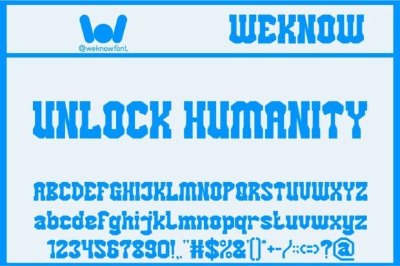 Unlock Humanity: The Blackletter-Inspired Font for Bold Branding