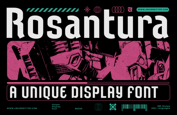 Ut Rosantura: Where Blackletter Drama Meets Modern Clarity